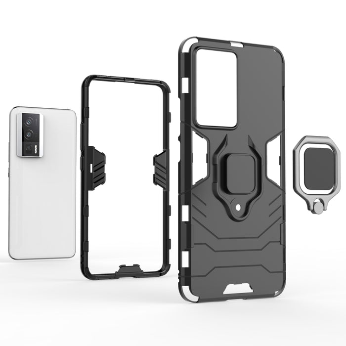 Soporte de anillo magnético PC + Funda de teléfono TPU, For Xiaomi Redmi K60, For Xiaomi Redmi K60 Pro, For Xiaomi Redmi K60E 5G