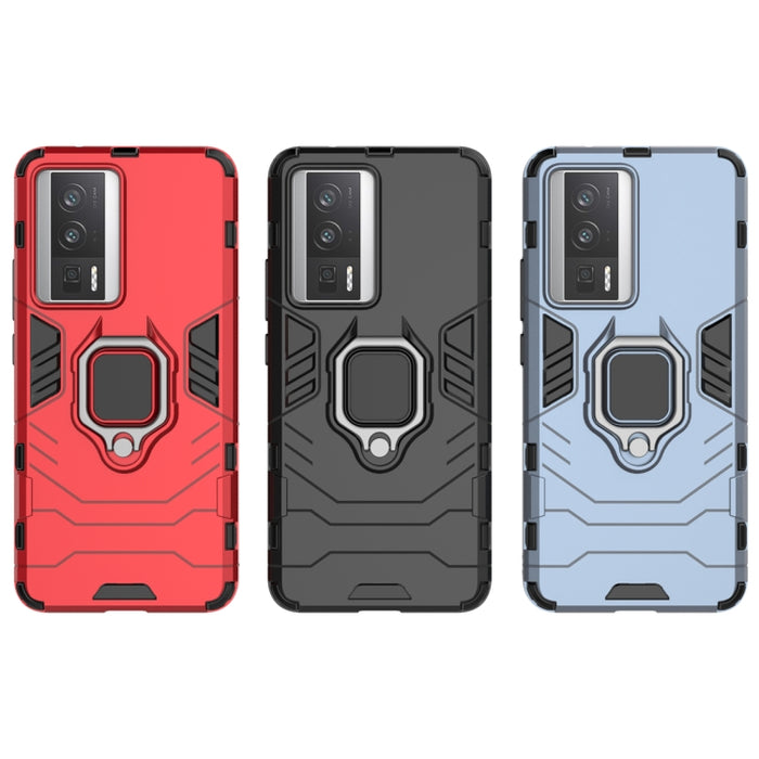 Soporte de anillo magnético PC + Funda de teléfono TPU, For Xiaomi Redmi K60, For Xiaomi Redmi K60 Pro, For Xiaomi Redmi K60E 5G