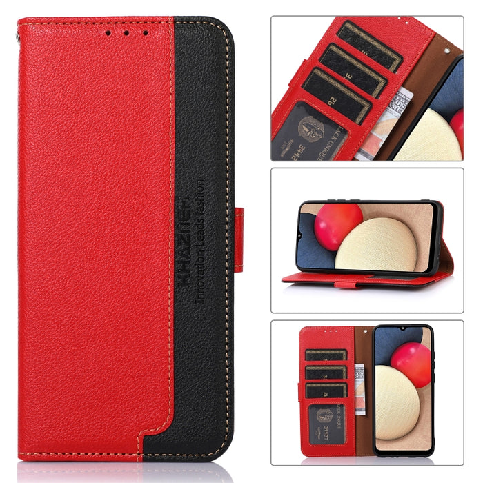 KHAZNEH Funda para teléfono RFID de cuero con textura Litchi, For Xiaomi Poco F6 / Redmi Turbo 3, For Xiaomi Poco F6 Pro, For Xiaomi Redmi K70 5G / K70 Pro 5G, For Xiaomi Redmi A3, For Xiaomi Redmi Note 13 Pro 4G / POCO M6 Pro 4G                       ...