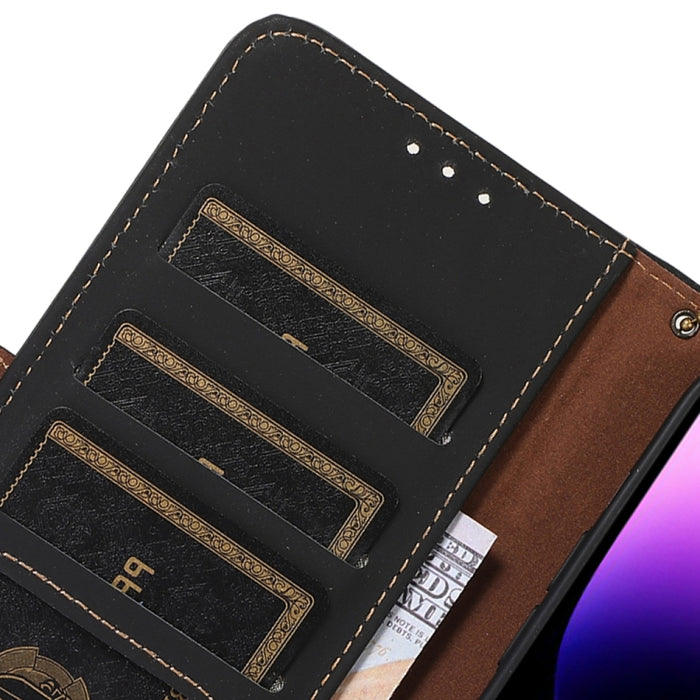 Estuche para teléfono de cuero RFID magnético de cuero genuino, For Xiaomi 13, For Xiaomi 13 Pro