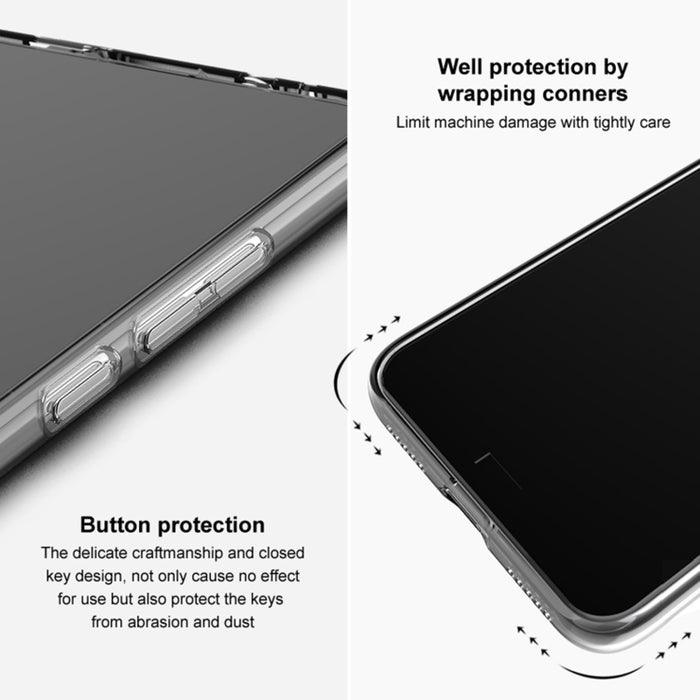 Estuche para teléfono de TPU transparente a prueba de golpes de la serie IMAK UX-10, For Xiaomi Redmi K60 5G / K60 Pro 5G / Poco F5 Pro 5G, For Xiaomi Redmi K60E 5G, For Xiaomi 13 5G, For Xiaomi 13 Pro 5G, For Motorola Moto X40 5G                      ...