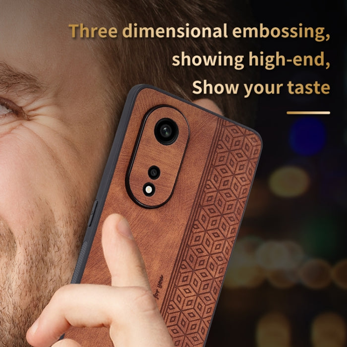 Estuche para teléfono con sensación de piel en relieve AZNS 3D, For OPPO A1 Pro, For Xiaomi Redmi Note 12 Pro 5G, For Xiaomi Redmi Note 12 Pro+ China, For Huawei Enjoy 50z / nova Y61
