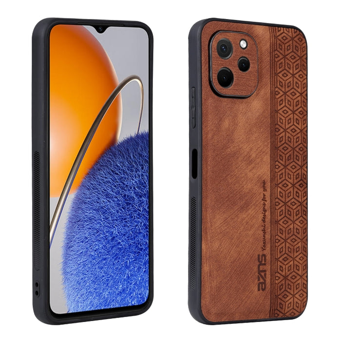 Estuche para teléfono con sensación de piel en relieve AZNS 3D, For OPPO A1 Pro, For Xiaomi Redmi Note 12 Pro 5G, For Xiaomi Redmi Note 12 Pro+ China, For Huawei Enjoy 50z / nova Y61