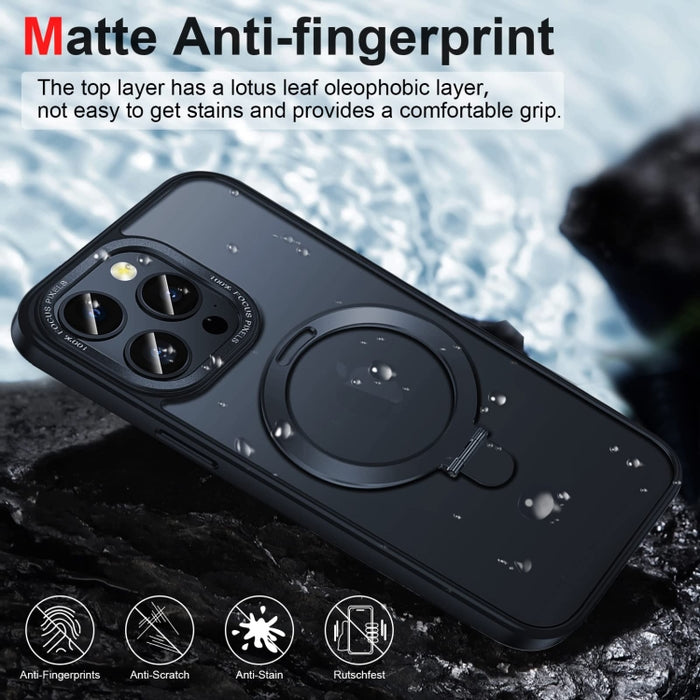 Estuche para teléfono 3 en 1 Skin Feel MagSafe Holder, For iPhone 14 Pro Max, For iPhone 14 Pro, For iPhone 14, For iPhone 14 Plus