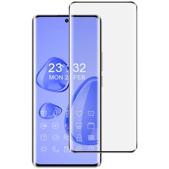 Película de vidrio templado de pantalla completa curva imak 3D, For OPPO Reno9 5G/Reno9 Pro 5G/Reno9 Pro+ 5G, For Realme 10 Pro+ 5G, For Xiaomi 13 Pro 5G