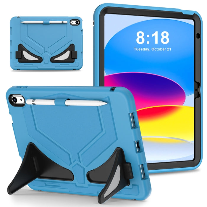 Funda protectora para tableta a prueba de golpes de silicona + PC, For iPad 9.7 2018/2017 / Pro 9.7 2016 / Air 2, For iPad 10th Gen 10.9 2022, For iPad 10.2 2021 / 2020 / 2019