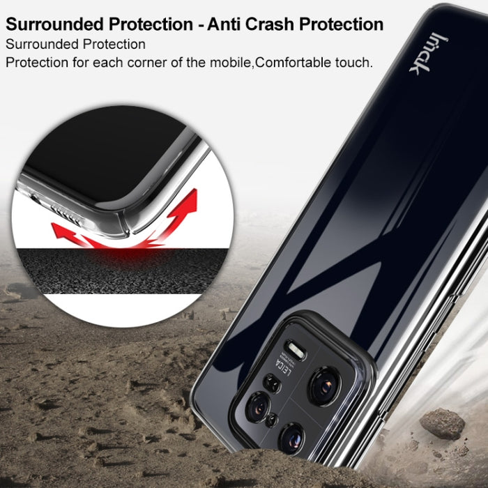 imak Wing II Pro Series Estuche protector de teléfono de cristal resistente al desgaste, For Xiaomi 13 5G 7.98mm Glass Version, For Xiaomi 13 Pro 5G 8.38mm Ceramic Version