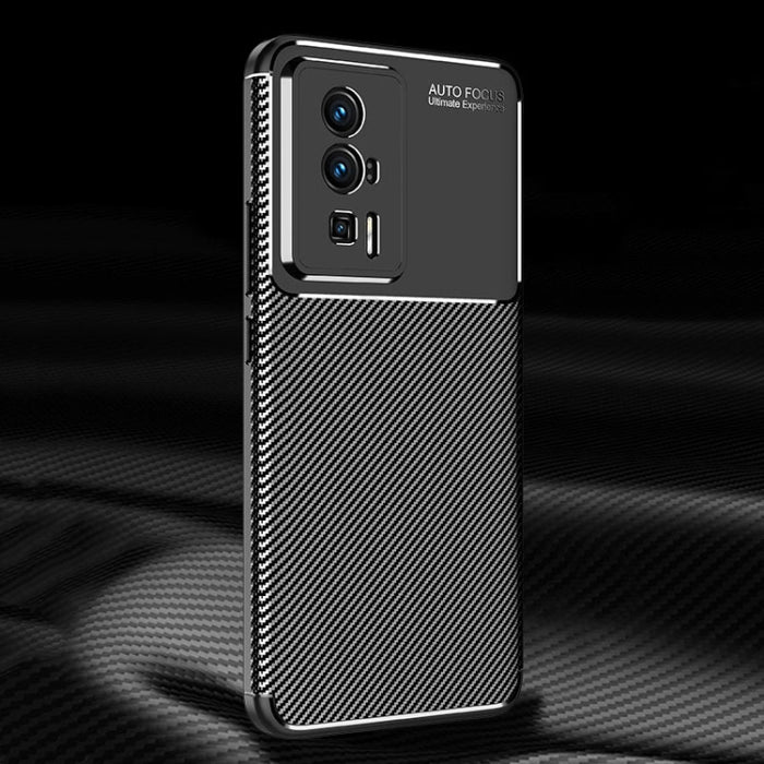Funda de teléfono TPU a prueba de golpes con textura de fibra de carbono, For Xiaomi Redmi K60, For Xiaomi Redmi K60 Pro, For Xiaomi Redmi K60E