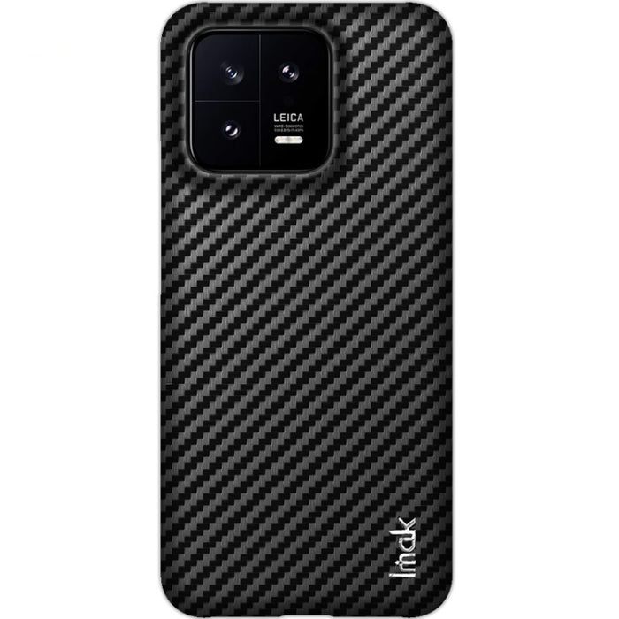 IMAK Ruiyi Serie Fibra de carbono PU + PC Funda para teléfono, For Xiaomi 13 5G 7.98mm Glass Version, For Xiaomi 13 Pro 5G 8.38mm Ceramic Version