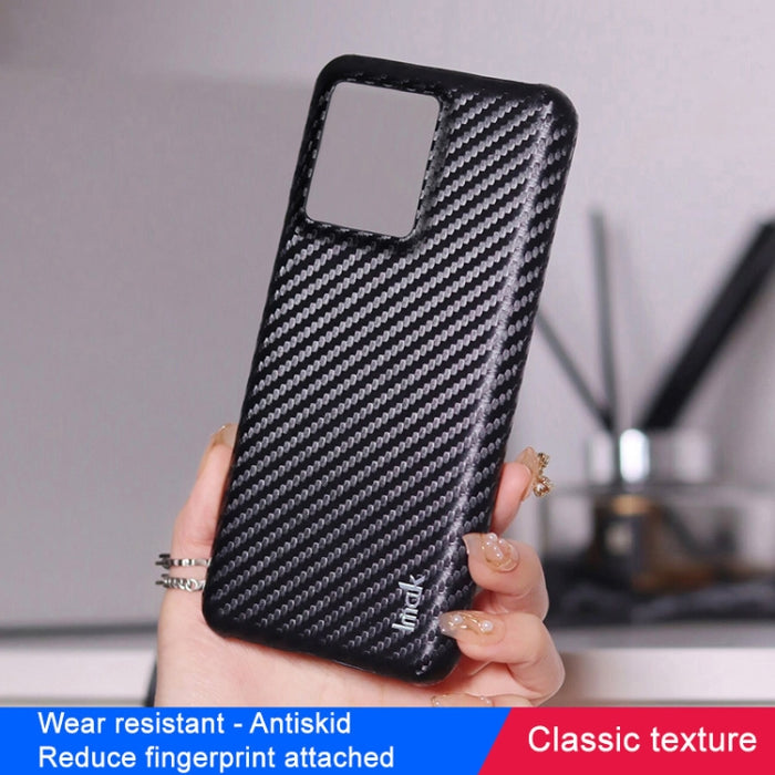 IMAK Ruiyi Serie Fibra de carbono PU + PC Funda para teléfono, For Xiaomi 13 5G 7.98mm Glass Version, For Xiaomi 13 Pro 5G 8.38mm Ceramic Version