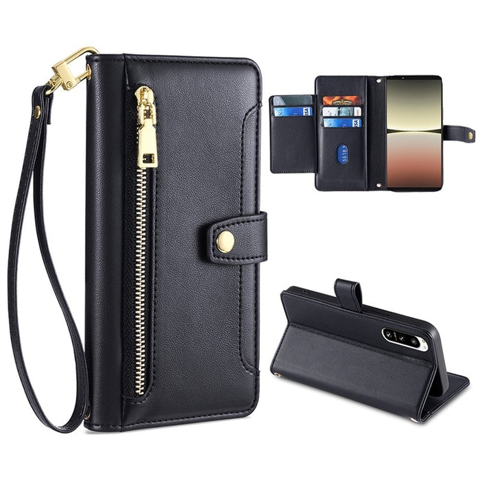 Estuche para teléfono de cuero con cremallera cruzada con textura de oveja, For Huawei P50, For Huawei P Smart Z / Enjoy 10 Plus, For Huawei Nova 10 Pro, For Huawei Mate 50, For Huawei Nova 10 SE, For Meizu Note 9, For Nokia C21 Plus, For Nokia X30 5G ...