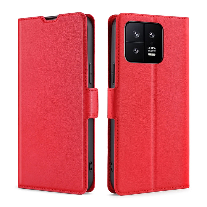 Estuche para teléfono de cuero con hebilla lateral de voltaje ultrafino, For Xiaomi 13, For Xiaomi 13 Pro, For Honor 80 SE, For Google Pixel 7a