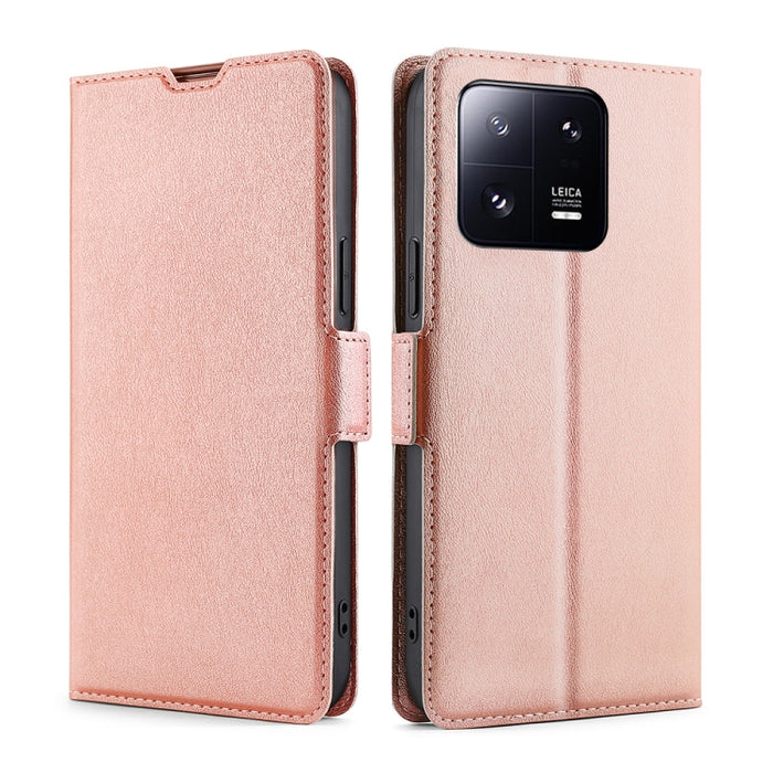 Estuche para teléfono de cuero con hebilla lateral de voltaje ultrafino, For Xiaomi 13, For Xiaomi 13 Pro, For Honor 80 SE, For Google Pixel 7a