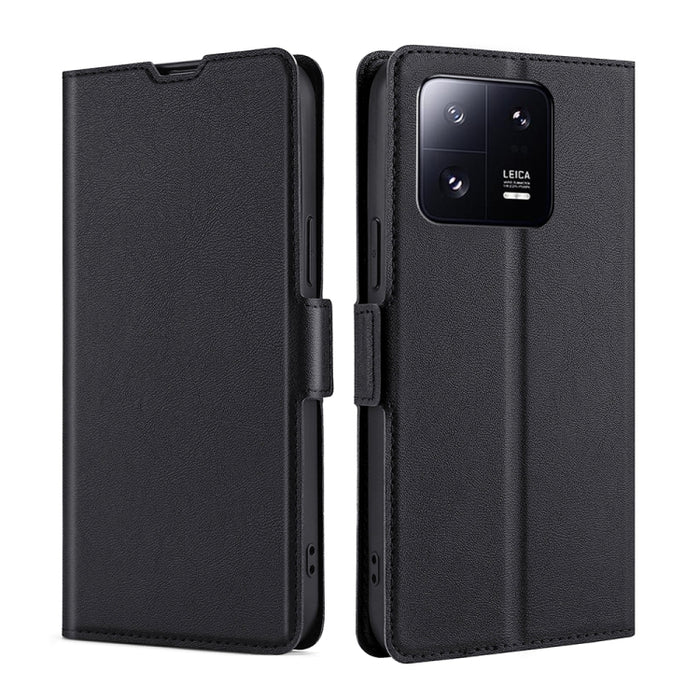 Estuche para teléfono de cuero con hebilla lateral de voltaje ultrafino, For Xiaomi 13, For Xiaomi 13 Pro, For Honor 80 SE, For Google Pixel 7a