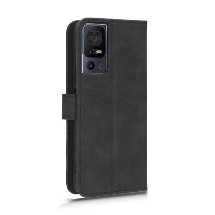 Estuche para teléfono de cuero con tapa magnética Skin Feel, For TCL 40SE, For Xiaomi Redmi K60 / K60 Pro, For ZTE Libero 5G III