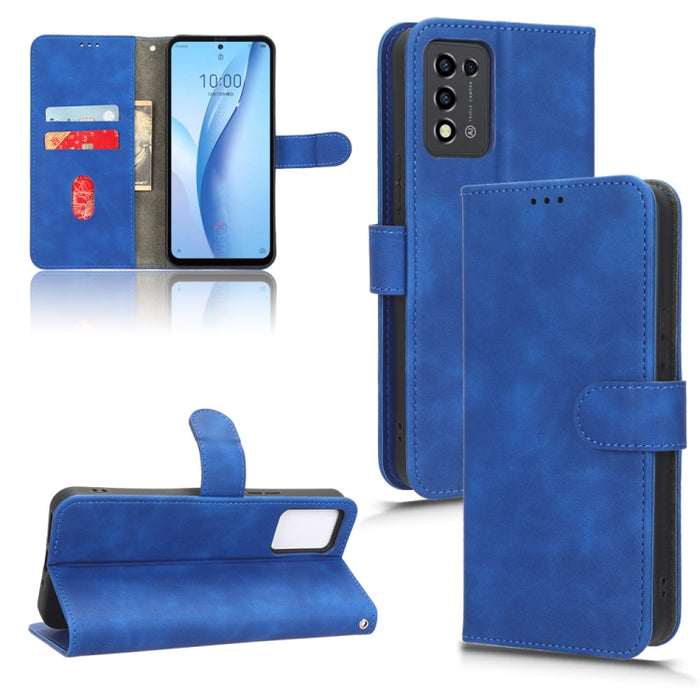 Estuche para teléfono de cuero con tapa magnética Skin Feel, For TCL 40SE, For Xiaomi Redmi K60 / K60 Pro, For ZTE Libero 5G III