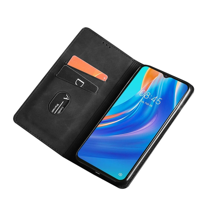 Estuche para teléfono de cuero con tapa horizontal magnética con sensación de piel, For TCL 40 SE, For TCL 405 / 406 / 408, For vivo S16 / S16 Pro, For vivo Y02 4G, For Fujitsu Arrows N F-51C, For Xiaomi Redmi K60E, For Xiaomi Redmi K60 / K60 Pro      ...