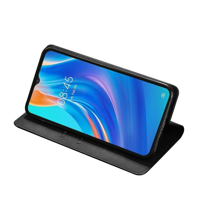 Estuche para teléfono de cuero con tapa horizontal magnética con sensación de piel, For TCL 40 SE, For TCL 405 / 406 / 408, For vivo S16 / S16 Pro, For vivo Y02 4G, For Fujitsu Arrows N F-51C, For Xiaomi Redmi K60E, For Xiaomi Redmi K60 / K60 Pro      ...