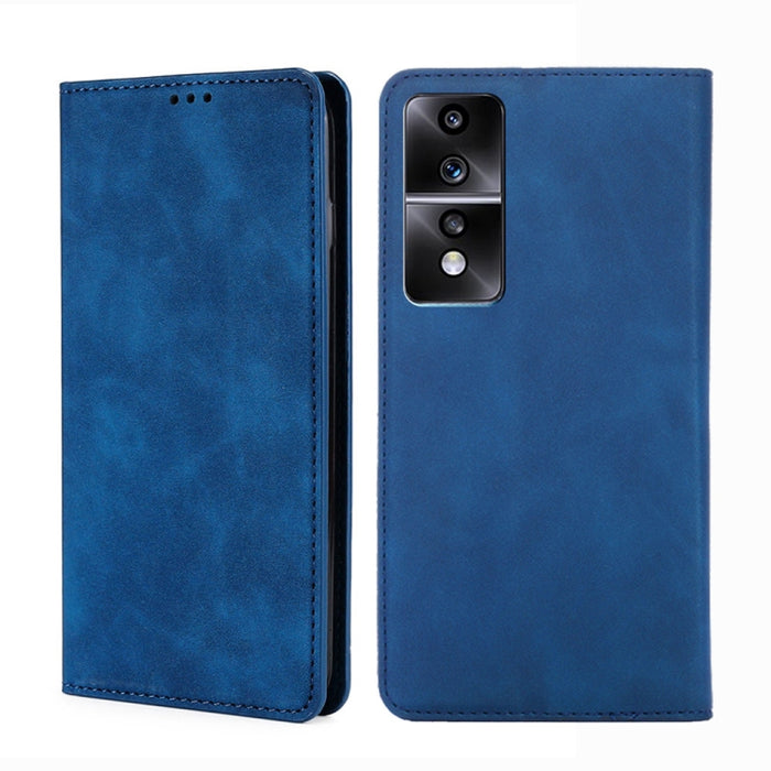 Estuche para teléfono de cuero con tapa horizontal magnética con sensación de piel, For TCL 40 SE, For TCL 405 / 406 / 408, For vivo S16 / S16 Pro, For vivo Y02 4G, For Fujitsu Arrows N F-51C, For Xiaomi Redmi K60E, For Xiaomi Redmi K60 / K60 Pro      ...