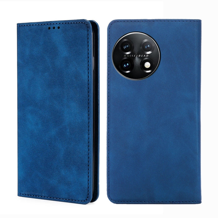 Estuche para teléfono de cuero con tapa horizontal magnética con sensación de piel, For TCL 40 SE, For TCL 405 / 406 / 408, For vivo S16 / S16 Pro, For vivo Y02 4G, For Fujitsu Arrows N F-51C, For Xiaomi Redmi K60E, For Xiaomi Redmi K60 / K60 Pro      ...