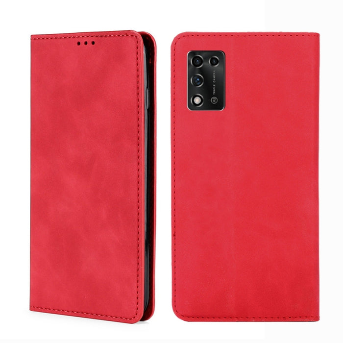 Estuche para teléfono de cuero con tapa horizontal magnética con sensación de piel, For TCL 40 SE, For TCL 405 / 406 / 408, For vivo S16 / S16 Pro, For vivo Y02 4G, For Fujitsu Arrows N F-51C, For Xiaomi Redmi K60E, For Xiaomi Redmi K60 / K60 Pro      ...