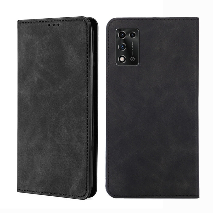 Estuche para teléfono de cuero con tapa horizontal magnética con sensación de piel, For TCL 40 SE, For TCL 405 / 406 / 408, For vivo S16 / S16 Pro, For vivo Y02 4G, For Fujitsu Arrows N F-51C, For Xiaomi Redmi K60E, For Xiaomi Redmi K60 / K60 Pro      ...