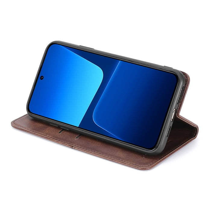 Estuche para teléfono de cuero con tapa horizontal magnética con textura de vaca, For Xiaomi 13, For Xiaomi 13 Pro, For Honor 80 SE, For Google Pixel 7a