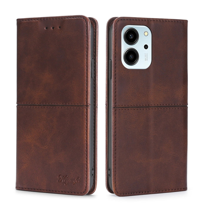 Estuche para teléfono de cuero con tapa horizontal magnética con textura de vaca, For Xiaomi 13, For Xiaomi 13 Pro, For Honor 80 SE, For Google Pixel 7a