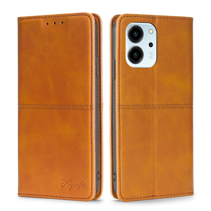 Estuche para teléfono de cuero con tapa horizontal magnética con textura de vaca, For Xiaomi 13, For Xiaomi 13 Pro, For Honor 80 SE, For Google Pixel 7a