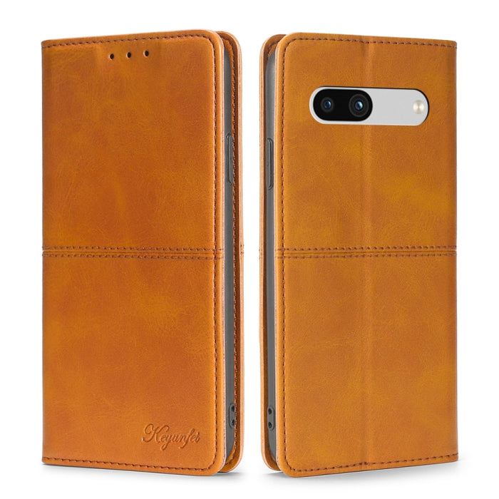 Estuche para teléfono de cuero con tapa horizontal magnética con textura de vaca, For Xiaomi 13, For Xiaomi 13 Pro, For Honor 80 SE, For Google Pixel 7a
