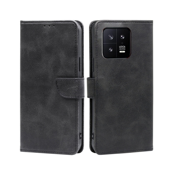 Estuche para teléfono de cuero con tapa y hebilla con textura de becerro, For Xiaomi 13, For Xiaomi 13 Pro, For Honor 80 SE, For Google Pixel 7a