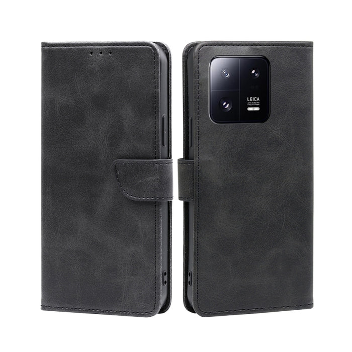 Estuche para teléfono de cuero con tapa y hebilla con textura de becerro, For Xiaomi 13, For Xiaomi 13 Pro, For Honor 80 SE, For Google Pixel 7a