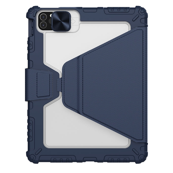 NILLKIN Bumper Snapsafe Estuche de cuero multifuncional para tableta con ranura para bolígrafo, For iPad Pro 12.9 2022