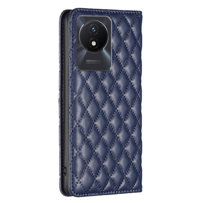 Estuche para teléfono con tapa de cuero magnético Diamond Lattice, For vivo Y02 4G, For Xiaomi Redmi 12C, For Xiaomi Redmi K60 / K60 Pro, For Xiaomi Redmi Note 12 Pro+ Global, For Xiaomi Redmi Note 12 Pro 5G Global, For Xiaomi Redmi Note 12 Global