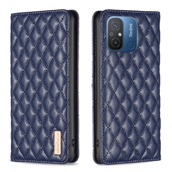 Estuche para teléfono con tapa de cuero magnético Diamond Lattice, For vivo Y02 4G, For Xiaomi Redmi 12C, For Xiaomi Redmi K60 / K60 Pro, For Xiaomi Redmi Note 12 Pro+ Global, For Xiaomi Redmi Note 12 Pro 5G Global, For Xiaomi Redmi Note 12 Global