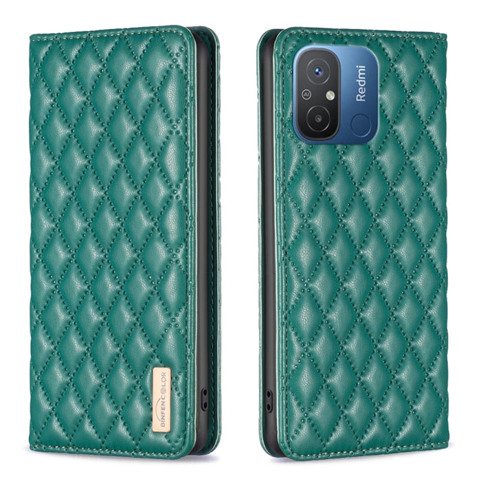Estuche para teléfono con tapa de cuero magnético Diamond Lattice, For vivo Y02 4G, For Xiaomi Redmi 12C, For Xiaomi Redmi K60 / K60 Pro, For Xiaomi Redmi Note 12 Pro+ Global, For Xiaomi Redmi Note 12 Pro 5G Global, For Xiaomi Redmi Note 12 Global