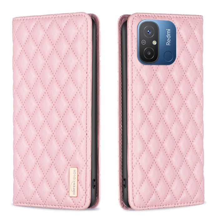 Estuche para teléfono con tapa de cuero magnético Diamond Lattice, For vivo Y02 4G, For Xiaomi Redmi 12C, For Xiaomi Redmi K60 / K60 Pro, For Xiaomi Redmi Note 12 Pro+ Global, For Xiaomi Redmi Note 12 Pro 5G Global, For Xiaomi Redmi Note 12 Global