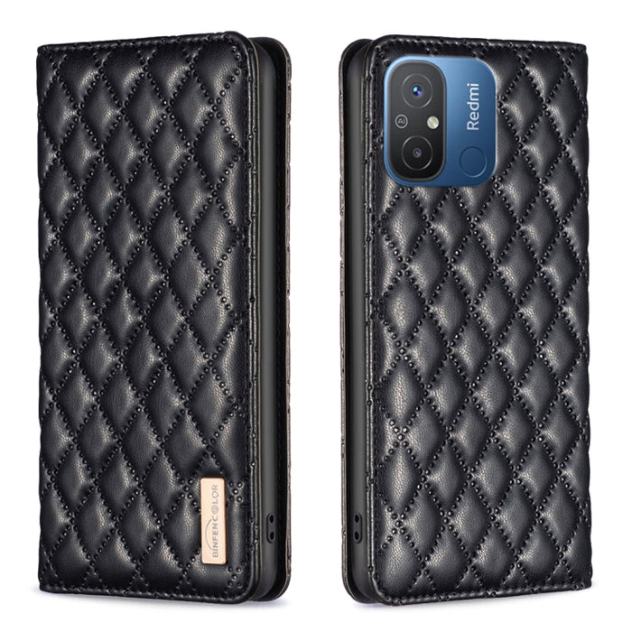 Estuche para teléfono con tapa de cuero magnético Diamond Lattice, For vivo Y02 4G, For Xiaomi Redmi 12C, For Xiaomi Redmi K60 / K60 Pro, For Xiaomi Redmi Note 12 Pro+ Global, For Xiaomi Redmi Note 12 Pro 5G Global, For Xiaomi Redmi Note 12 Global