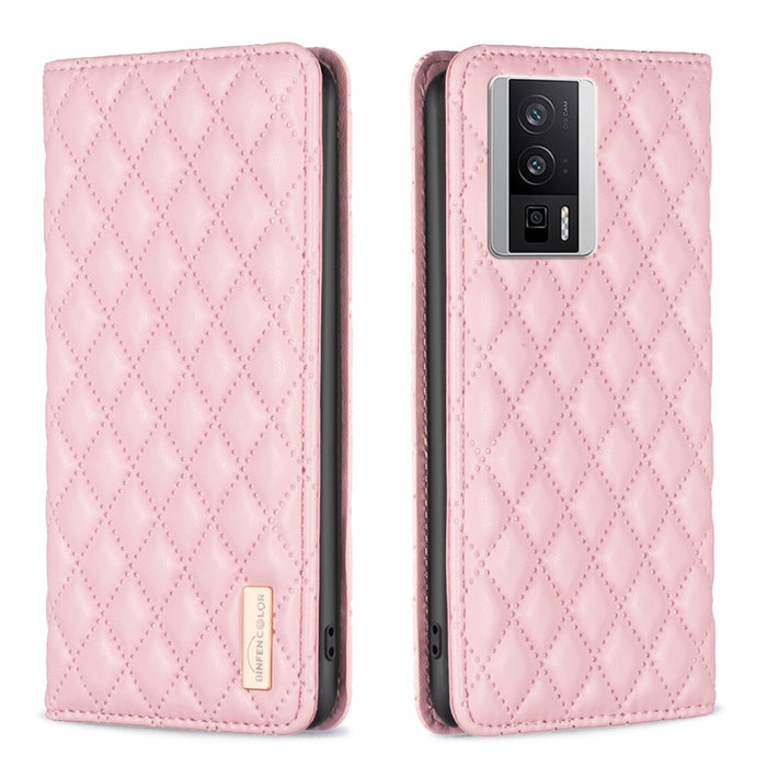 Estuche para teléfono con tapa de cuero magnético Diamond Lattice, For vivo Y02 4G, For Xiaomi Redmi 12C, For Xiaomi Redmi K60 / K60 Pro, For Xiaomi Redmi Note 12 Pro+ Global, For Xiaomi Redmi Note 12 Pro 5G Global, For Xiaomi Redmi Note 12 Global