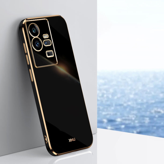 XINLI Straight Edge 6D Electroplate TPU Funda para teléfono, For vivo iQOO 11 Pro 5G, For Xiaomi Redmi 12C 4G, For Xiaomi Redmi Note 12 Pro Speed, For Honor 80 GT 5G, For Honor 80 Pro Flat