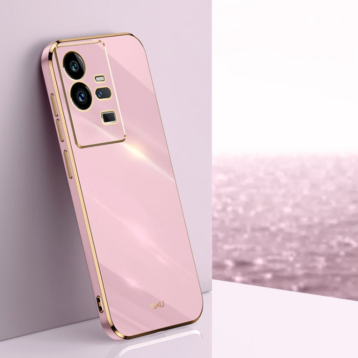 XINLI Straight Edge 6D Electroplate TPU Funda para teléfono, For vivo iQOO 11 Pro 5G, For Xiaomi Redmi 12C 4G, For Xiaomi Redmi Note 12 Pro Speed, For Honor 80 GT 5G, For Honor 80 Pro Flat