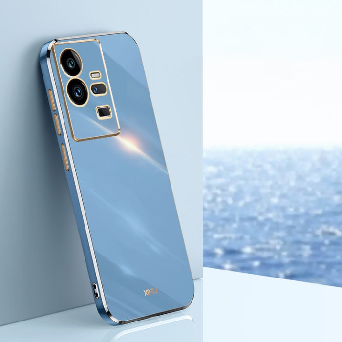 XINLI Straight Edge 6D Electroplate TPU Funda para teléfono, For vivo iQOO 11 Pro 5G, For Xiaomi Redmi 12C 4G, For Xiaomi Redmi Note 12 Pro Speed, For Honor 80 GT 5G, For Honor 80 Pro Flat