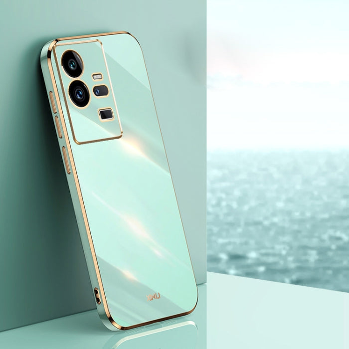 XINLI Straight Edge 6D Electroplate TPU Funda para teléfono, For vivo iQOO 11 Pro 5G, For Xiaomi Redmi 12C 4G, For Xiaomi Redmi Note 12 Pro Speed, For Honor 80 GT 5G, For Honor 80 Pro Flat