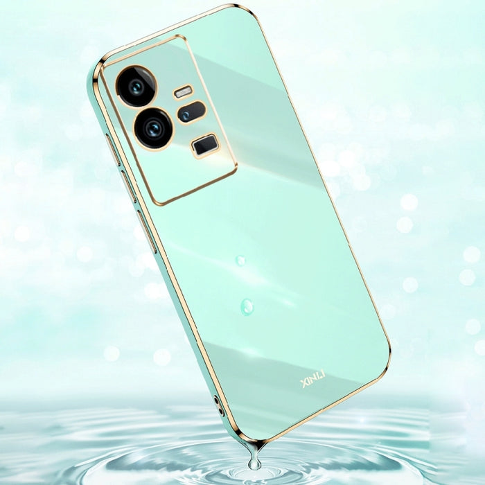 XINLI Straight Edge 6D Electroplate TPU Funda para teléfono, For vivo iQOO 11 Pro 5G, For Xiaomi Redmi 12C 4G, For Xiaomi Redmi Note 12 Pro Speed, For Honor 80 GT 5G, For Honor 80 Pro Flat