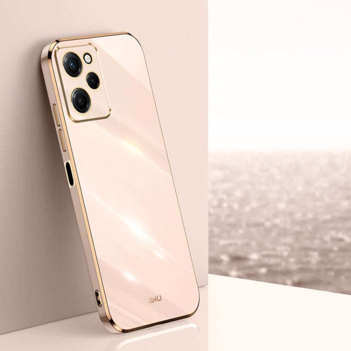 XINLI Straight Edge 6D Electroplate TPU Funda para teléfono, For vivo iQOO 11 Pro 5G, For Xiaomi Redmi 12C 4G, For Xiaomi Redmi Note 12 Pro Speed, For Honor 80 GT 5G, For Honor 80 Pro Flat