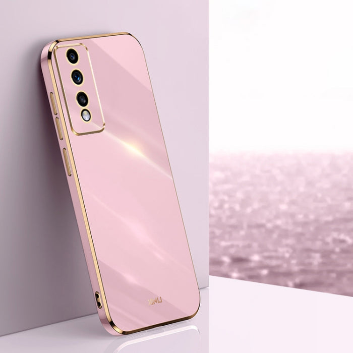 XINLI Straight Edge 6D Electroplate TPU Funda para teléfono, For vivo iQOO 11 Pro 5G, For Xiaomi Redmi 12C 4G, For Xiaomi Redmi Note 12 Pro Speed, For Honor 80 GT 5G, For Honor 80 Pro Flat