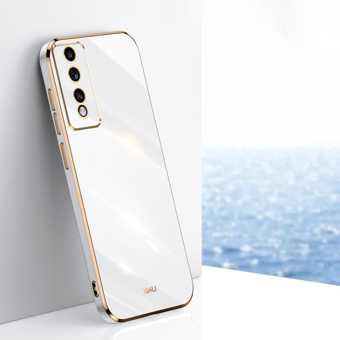 XINLI Straight Edge 6D Electroplate TPU Funda para teléfono, For vivo iQOO 11 Pro 5G, For Xiaomi Redmi 12C 4G, For Xiaomi Redmi Note 12 Pro Speed, For Honor 80 GT 5G, For Honor 80 Pro Flat