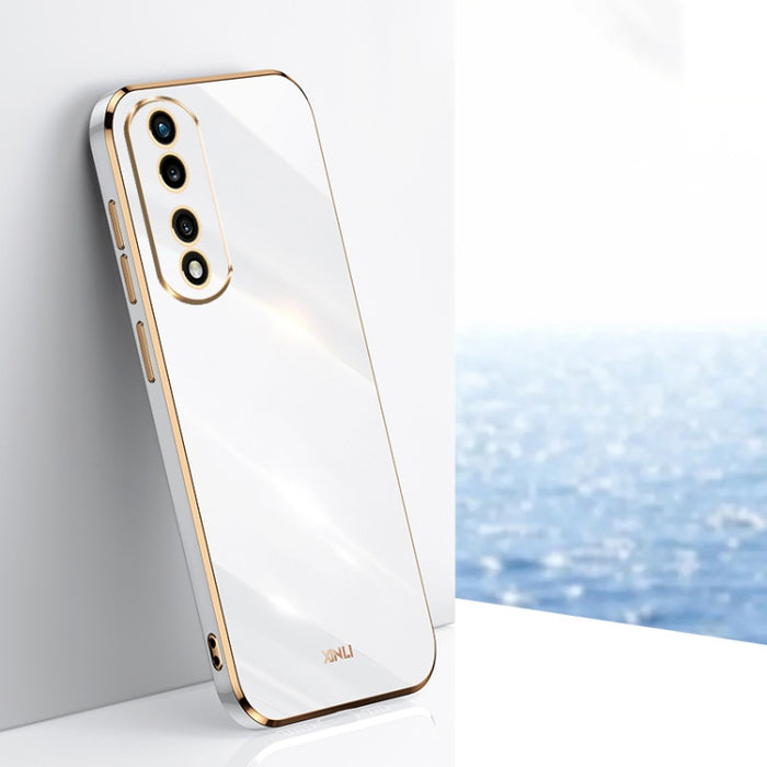 XINLI Straight Edge 6D Electroplate TPU Funda para teléfono, For vivo iQOO 11 Pro 5G, For Xiaomi Redmi 12C 4G, For Xiaomi Redmi Note 12 Pro Speed, For Honor 80 GT 5G, For Honor 80 Pro Flat