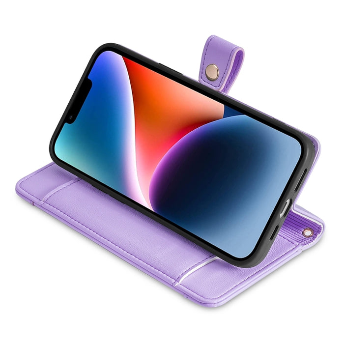 Estuche para teléfono de cuero con cremallera cruzada con textura de oveja, For TCL 405 / 406 / 408, For vivo S16 / S16 Pro, For vivo Y02 4G, For Fujitsu Arrows N F-51C, For Xiaomi Redmi K60E, For Xiaomi Redmi K60 / K60 Pro, For Honor 80 GT            ...