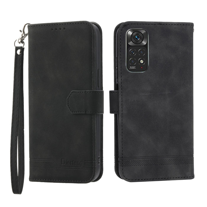 Dierfeng Dream Line TPU + Funda de cuero PU para teléfono, For Xiaomi Redmi Note 11 / Note 11S, For Xiaomi Redmi Note 11 Pro Foreign, For Xiaomi Redmi 10C, For Xiaomi Redmi 10A, For Xiaomi Redmi Note 11 Pro Max, For Xiaomi Redmi A1 4G                  ...